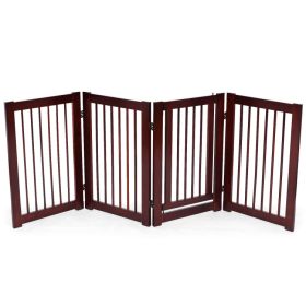 30 Inch Configurable Folding 4 Panel Wood Fence 30 Inch Configurable Folding 4 Panel Wood Fence